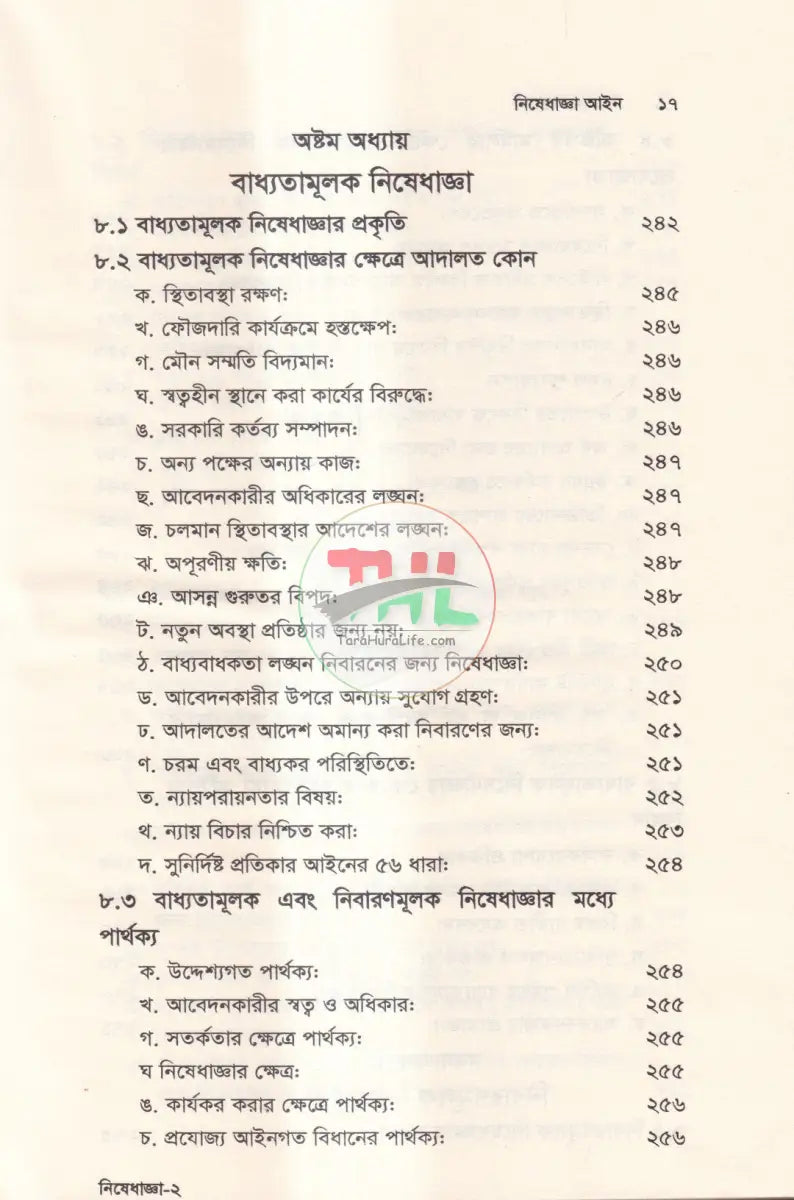 নিষেধাজ্ঞা আইন Law Books