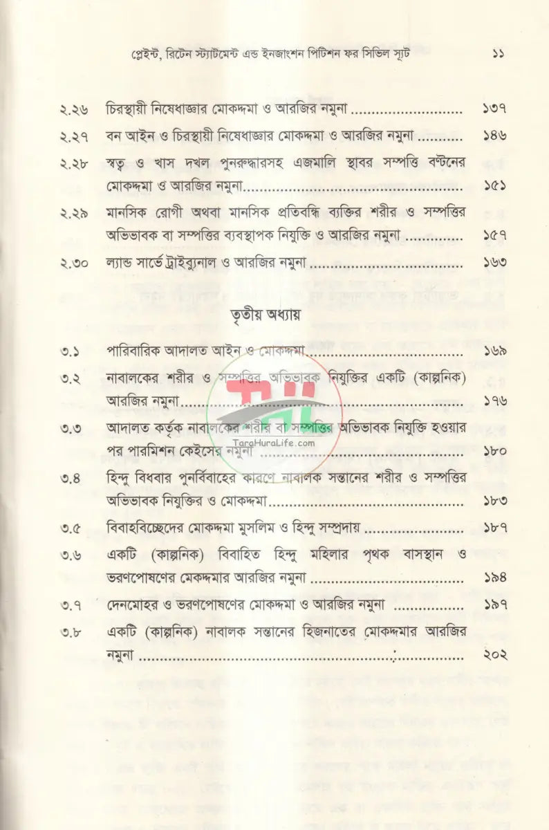 প্লেইন্ট,রিটেন স্ট্যাটমেন্ট এন্ড ইনজাংশন পিটিশন ফর সিভিল স্যুট Law Books