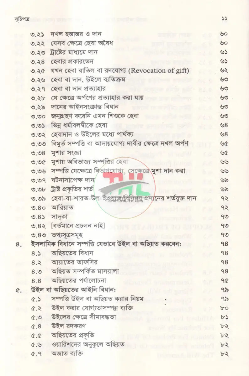 প্রবেট আইনের বিধানাবলি ও প্রাসঙ্গিক হেবা (দান) অছিয়ত বিধি Law Books