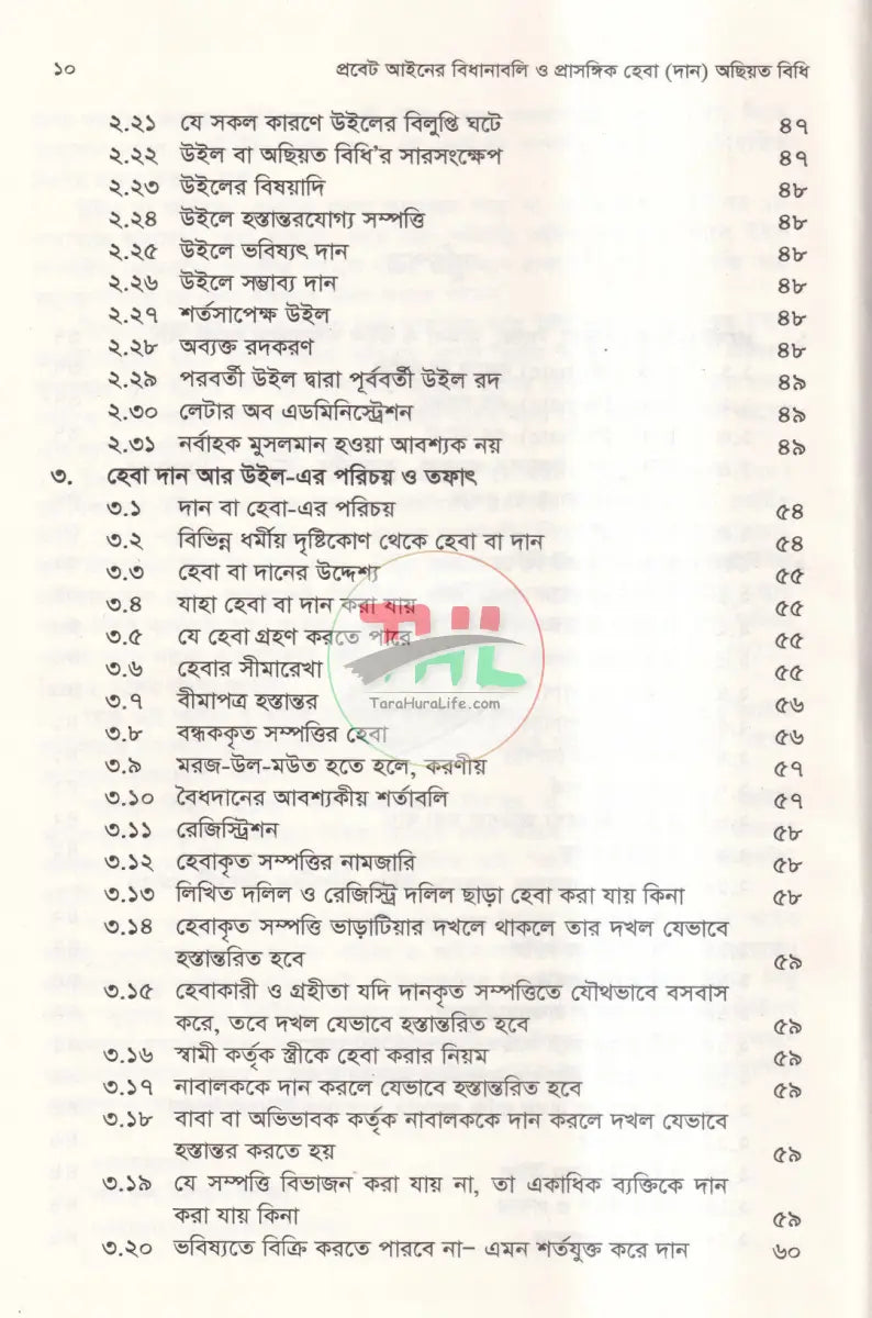 প্রবেট আইনের বিধানাবলি ও প্রাসঙ্গিক হেবা (দান) অছিয়ত বিধি Law Books