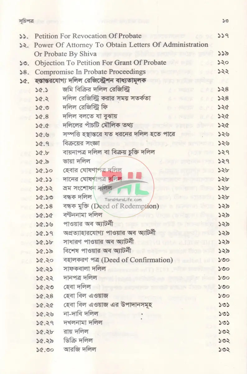 প্রবেট আইনের বিধানাবলি ও প্রাসঙ্গিক হেবা (দান) অছিয়ত বিধি Law Books