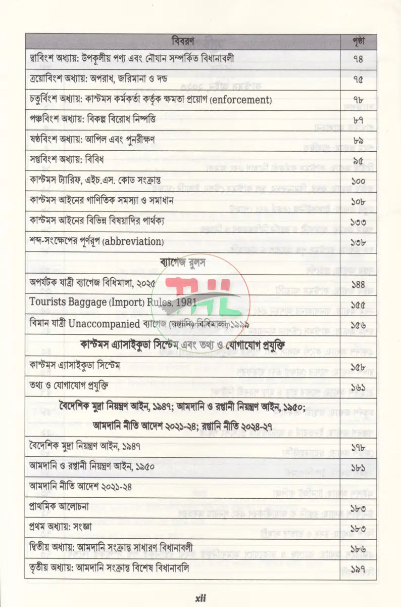 RACE-14 Read to Appear at the Customs Examinations Law Books