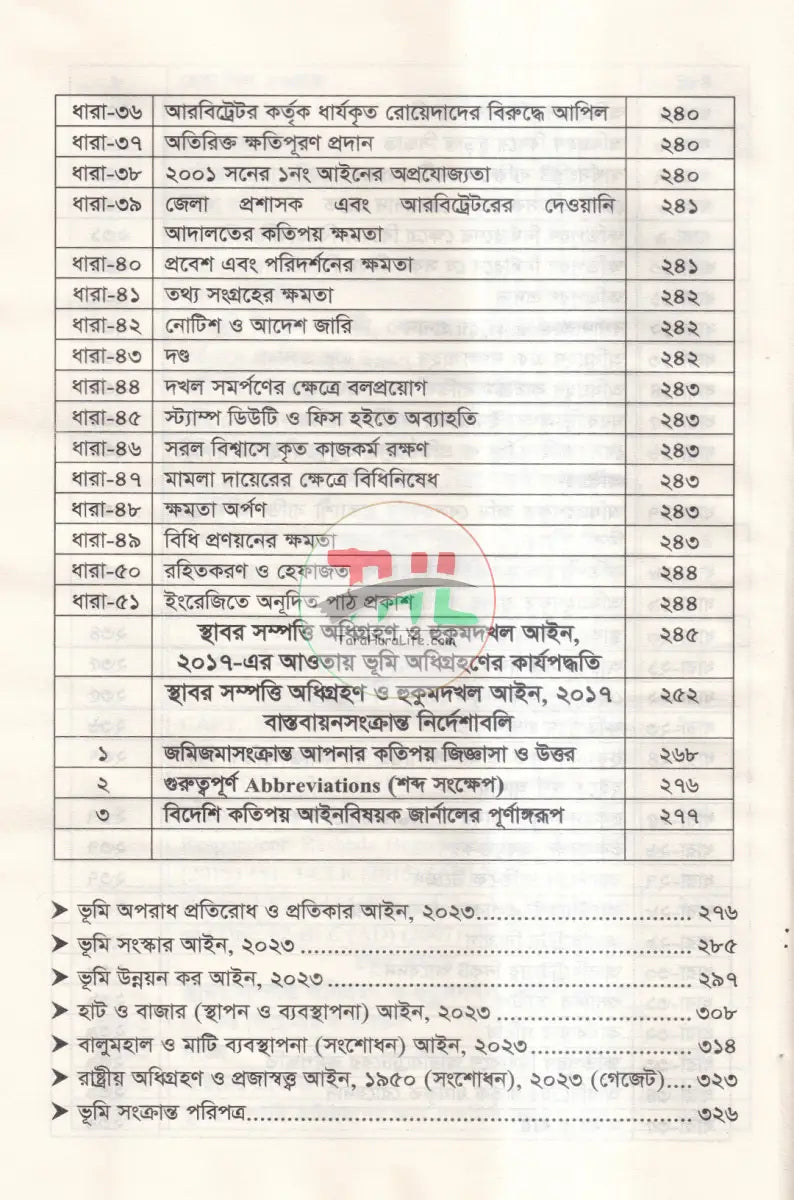 রেকর্ড সংশোধনী মামলা ও খাতিয়ানে ভুল সংশোধন পদ্ধতি তৎসহ Law Books