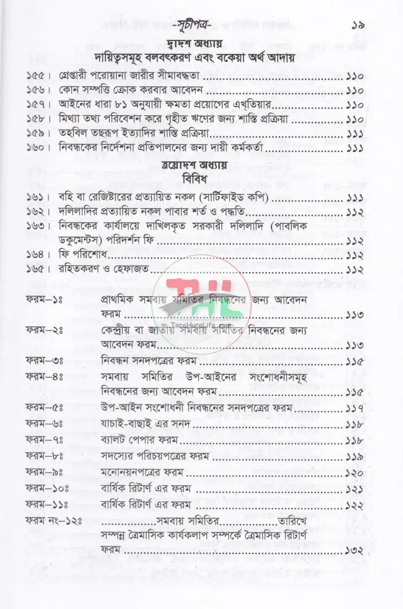 সমবায় সমিতি ও এনজিও বিষয়ক বিধি বিধান Law Books