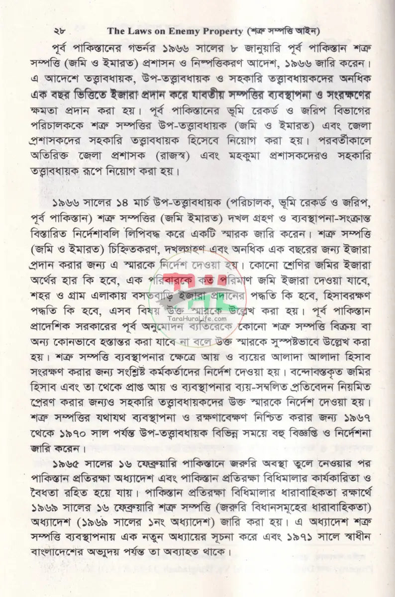 শত্রু সম্পত্তি আইন Law Books