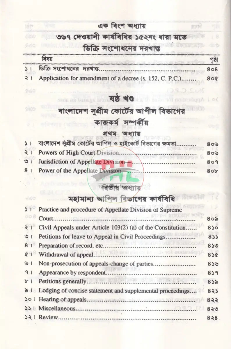 সিভিল ড্রাফটিং এন্ড প্রাকটিস Law Books