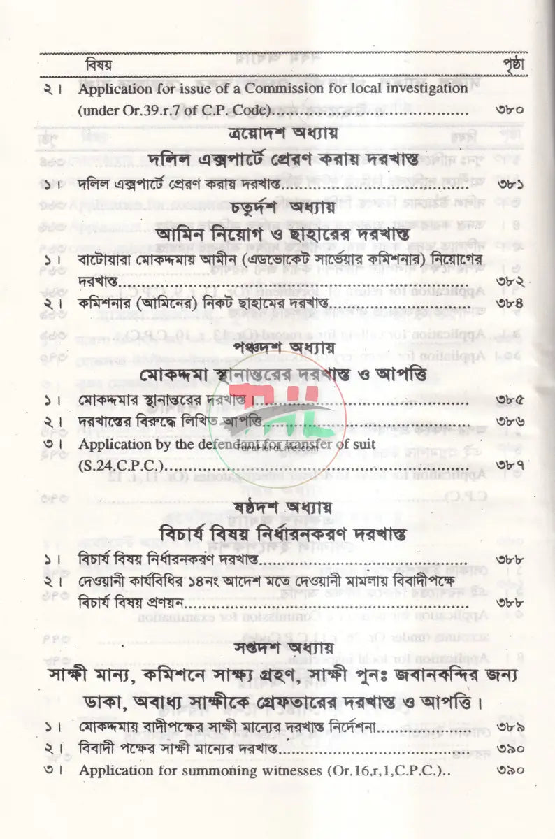 সিভিল ড্রাফটিং এন্ড প্রাকটিস Law Books