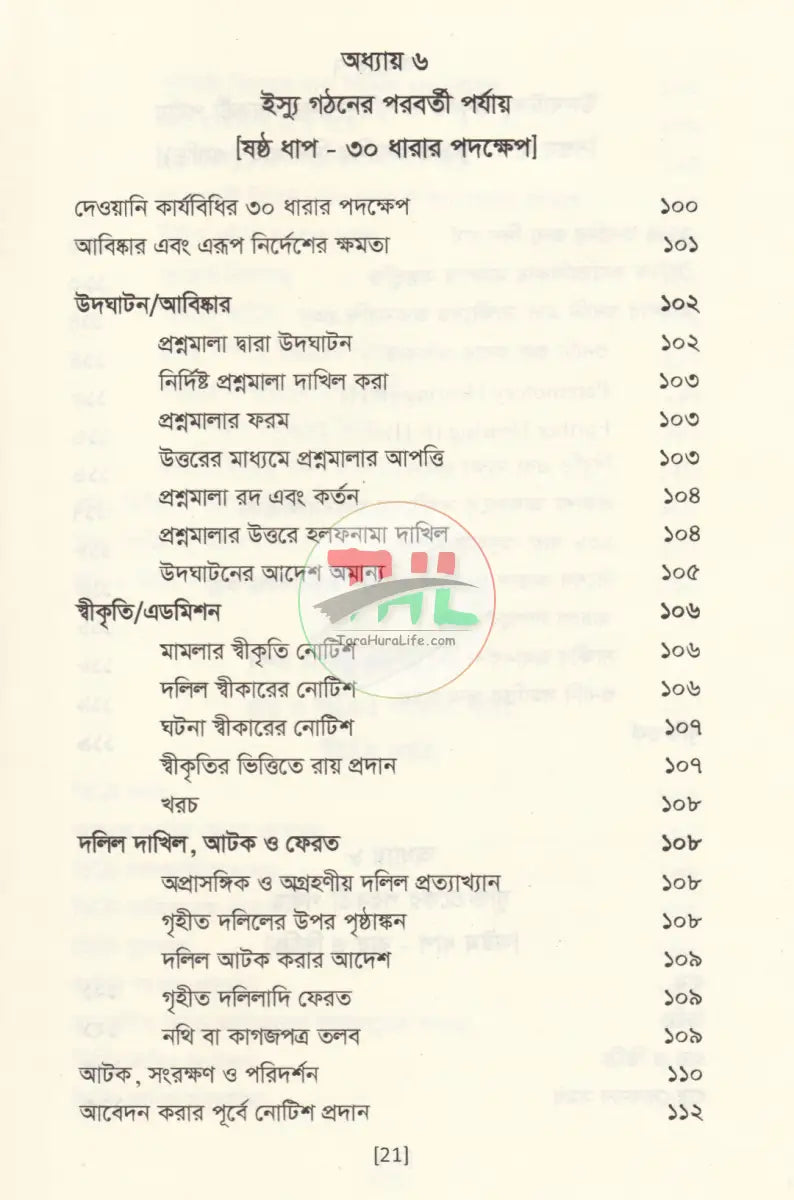 সিভিল মামলার বেসিক পদ্ধতি কেস রেফারেন্সসহ Law Books