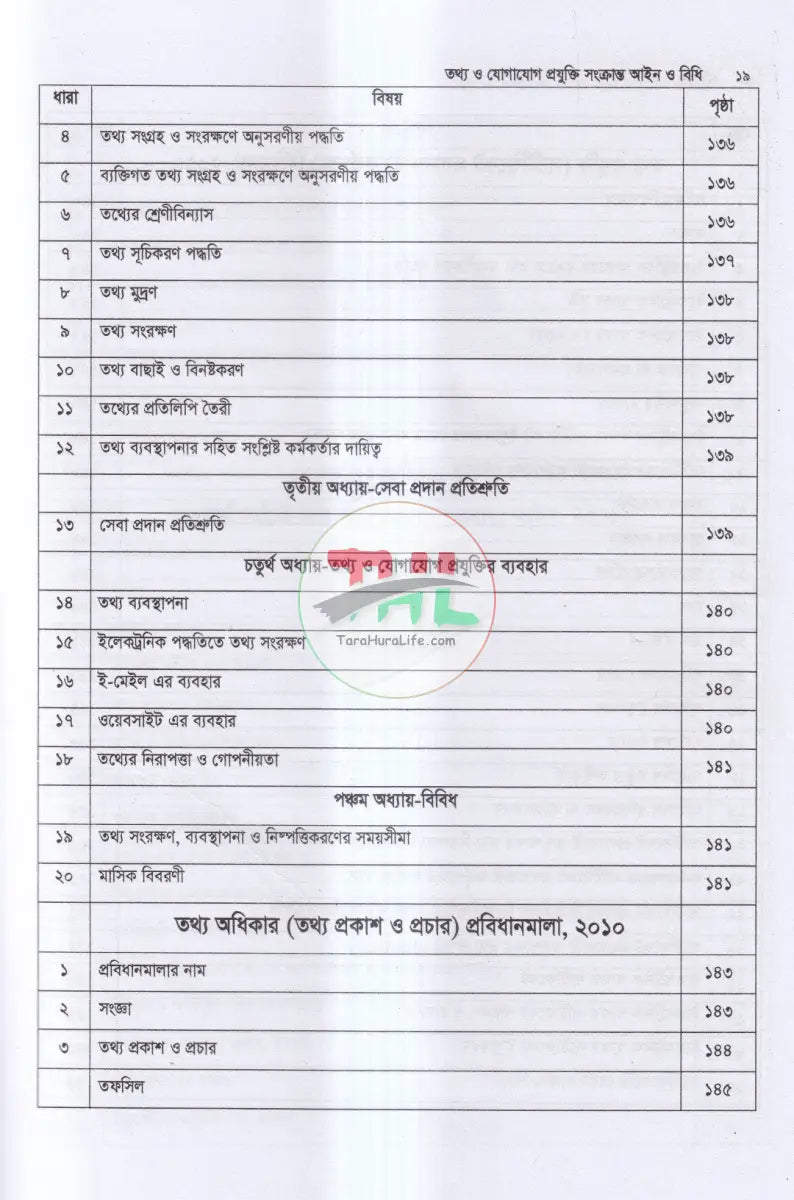 তথ্য ও যোগাযোগ প্রযুক্তি সংক্রান্ত আইন ও বিধি Law Books