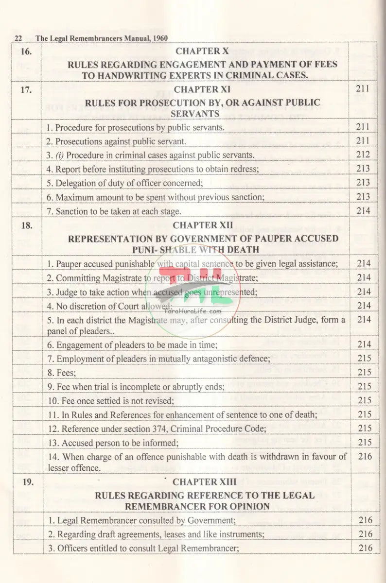 The legal Remembrancers Manual,1960 Law Books