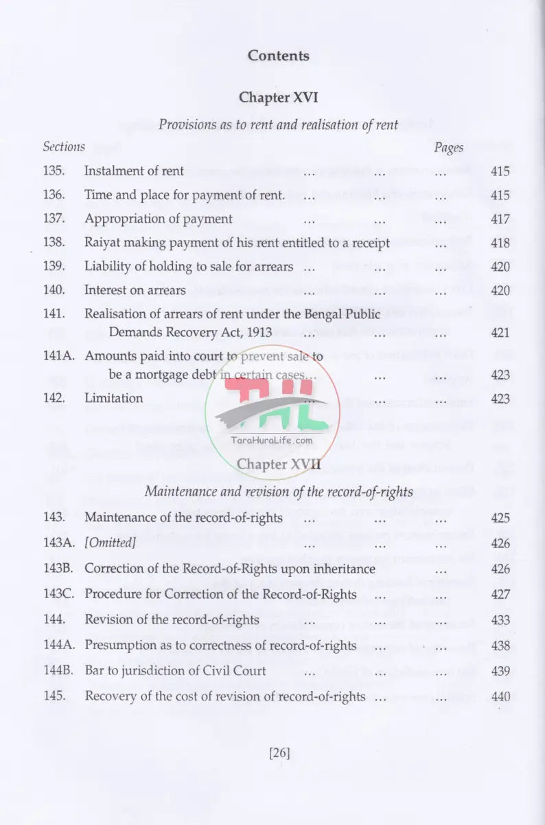 The State Acquisition and Tenancy Act,1950-DLR Law Books