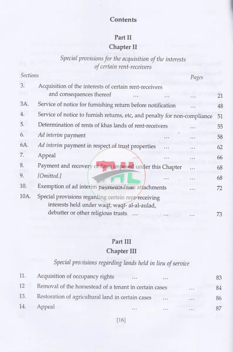 The State Acquisition and Tenancy Act,1950-DLR Law Books