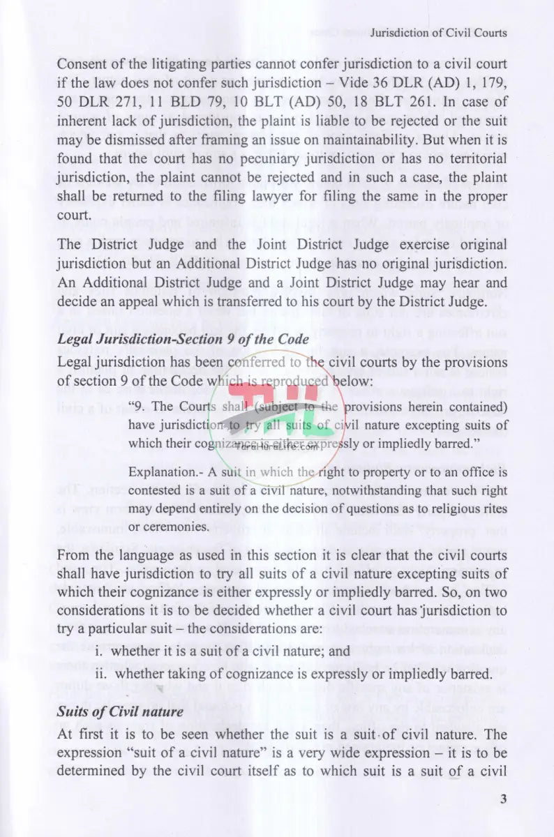 Trial of Civil Suits And Criminal Cases Law Books