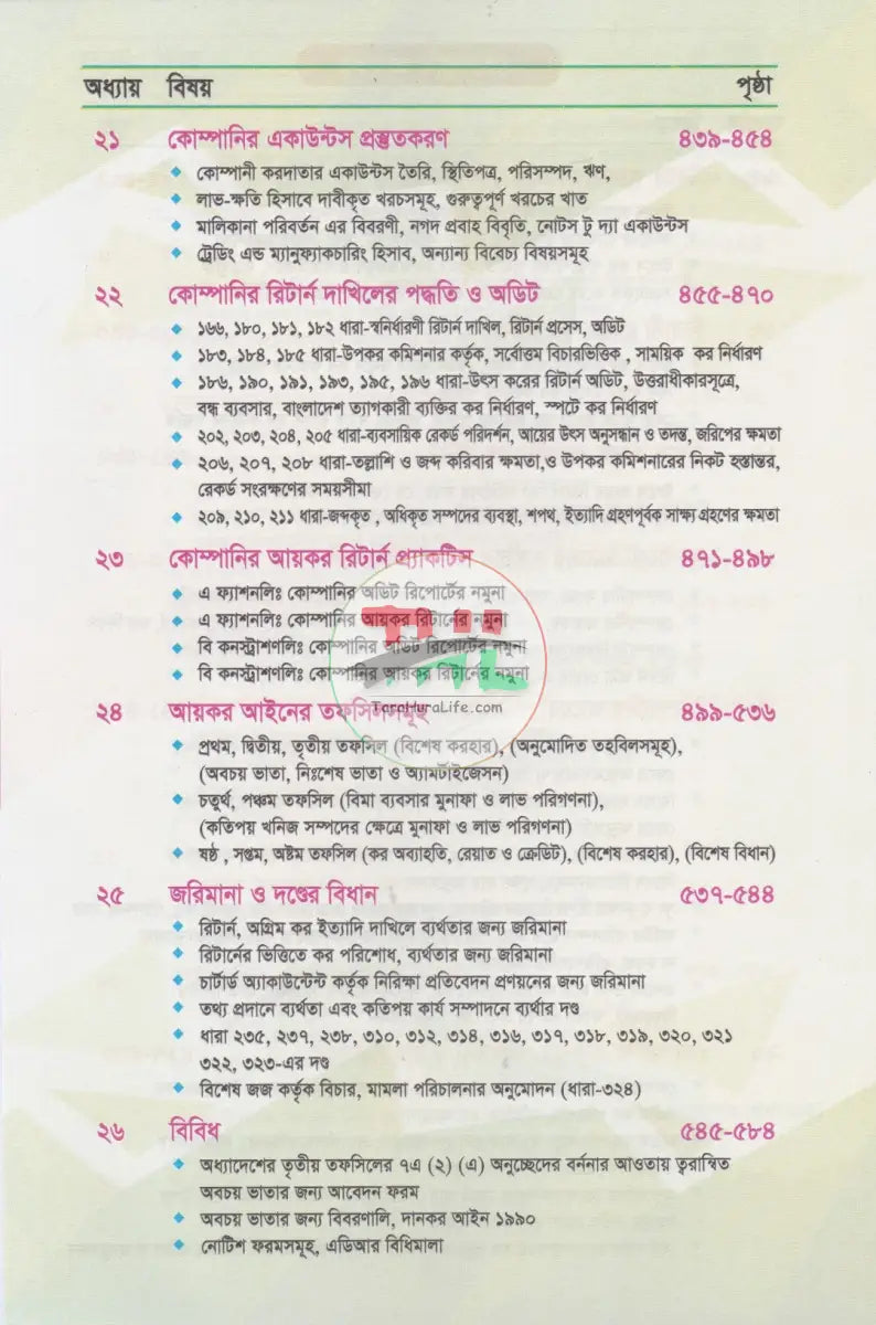 ট্যাক্স ও ভ্যাট মাস্টার প্র্যাকটিকাল গাইড প্যাকেজ Law Books